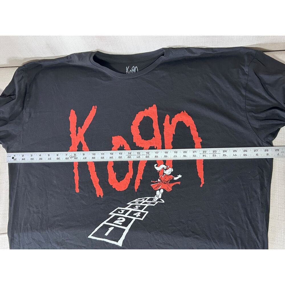 Korn Men's sz XXXL Follow the Leader Black Official Band T Shirt - Picture 5 of 5
